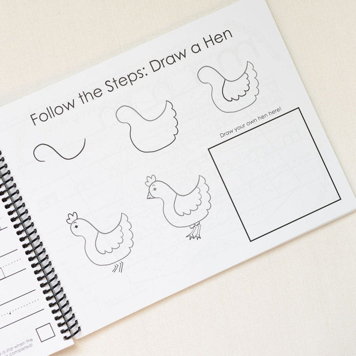 Handwriting Book 1: Kindergarten Foundational Letter Formation & Spacing Workbook