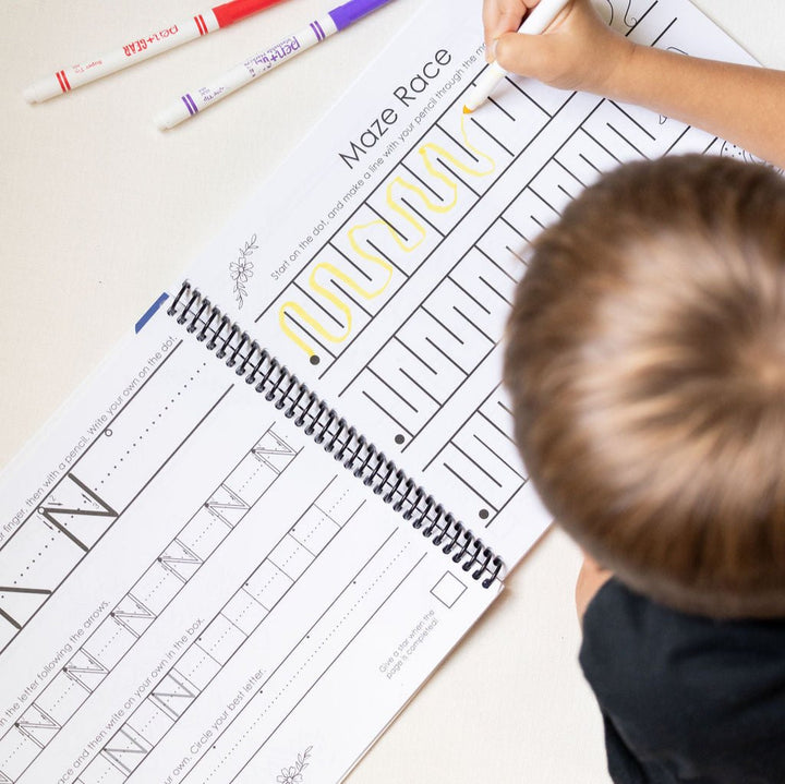 Handwriting Book 1: Kindergarten Foundational Letter Formation & Spacing Workbook