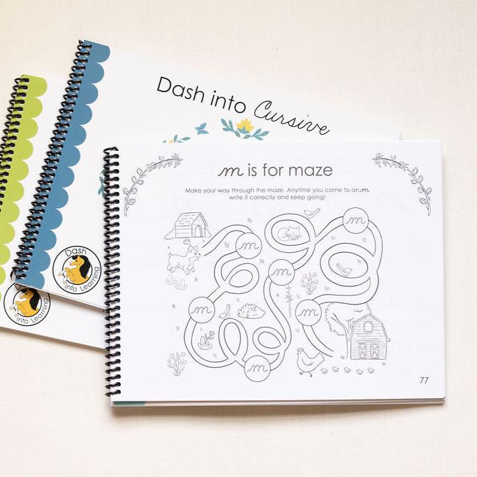 Cursive Book 1: Elementary Foundational Cursive Instruction Workbook