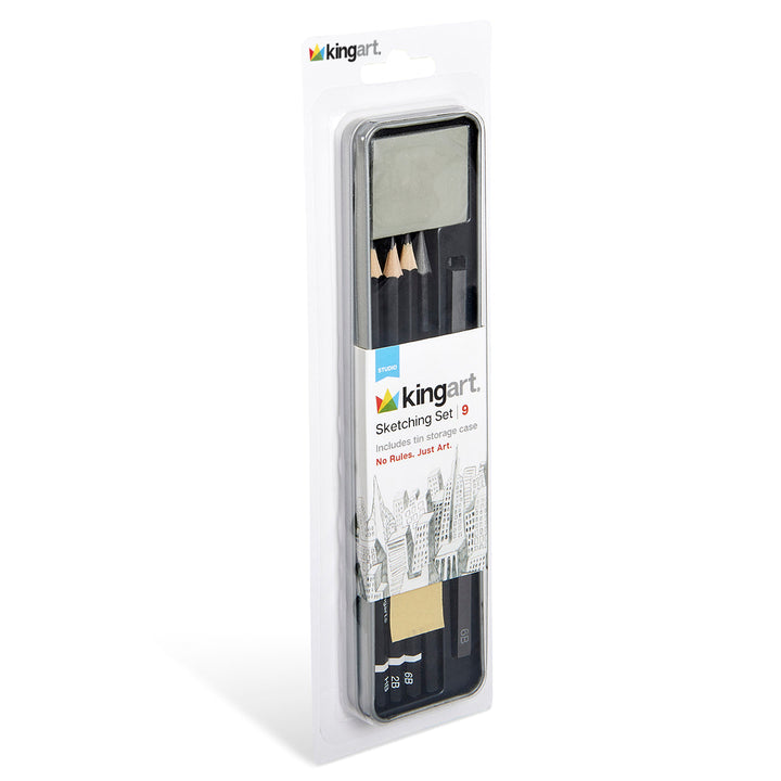 Sketching Tin Set - 9 pc