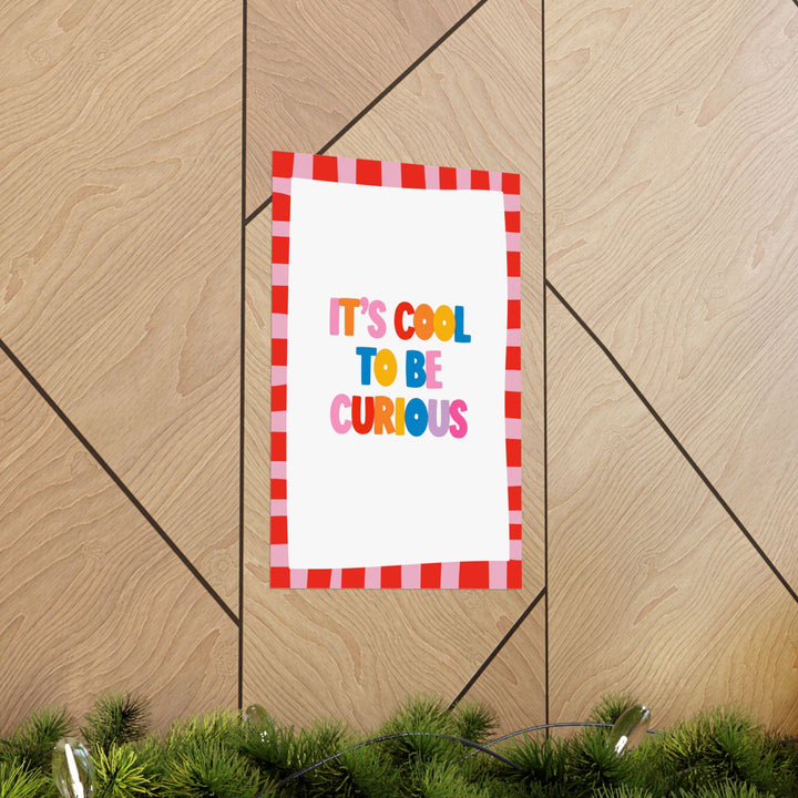 Inspirational Classroom Art Poster (11x17) | Back-to-School Motivational Wall Decor, Homeschool Learning Space Accessory