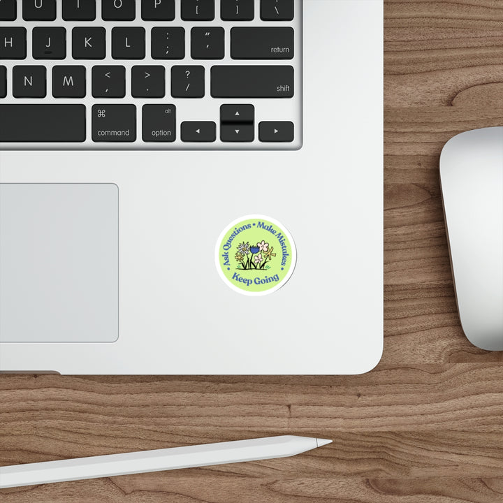 4" Die-Cut Vinyl Sticker | Homeschool Pride Decal - Back-to-School Commemorative Accessory, Laptop & Water Bottle Sticker