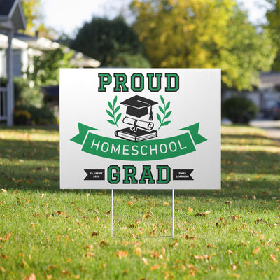 Weather-Resistant Yard Sign | Class of 2026 - Outdoor Milestone Display, Homeschool Graduation Decor