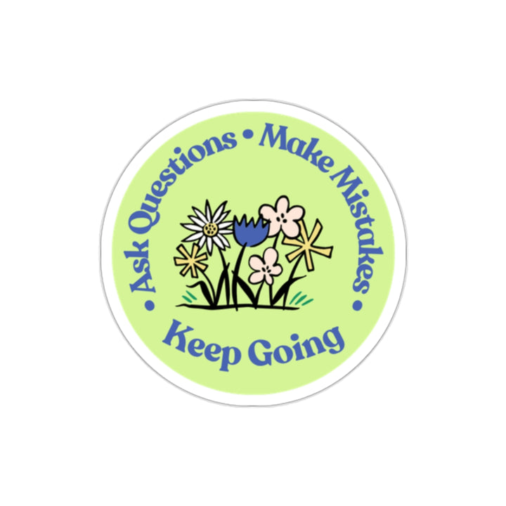 4" Die-Cut Vinyl Sticker | Homeschool Pride Decal - Back-to-School Commemorative Accessory, Laptop & Water Bottle Sticker