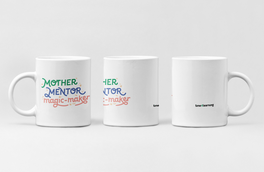 11 Oz Ceramic Mug | Mother, Mentor, Magic-Maker - Gift for Homeschool Moms, Motivational Quote Mug