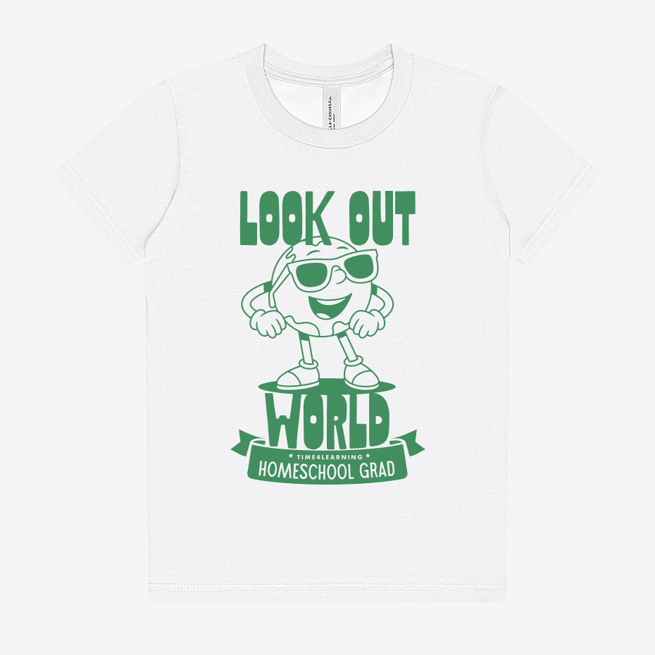 Elementary/Middle School Students: Youth Unisex Milestone Tee | The Graduate - Class of 2026 Commemorative Shirt, Homeschool Achievement Wear