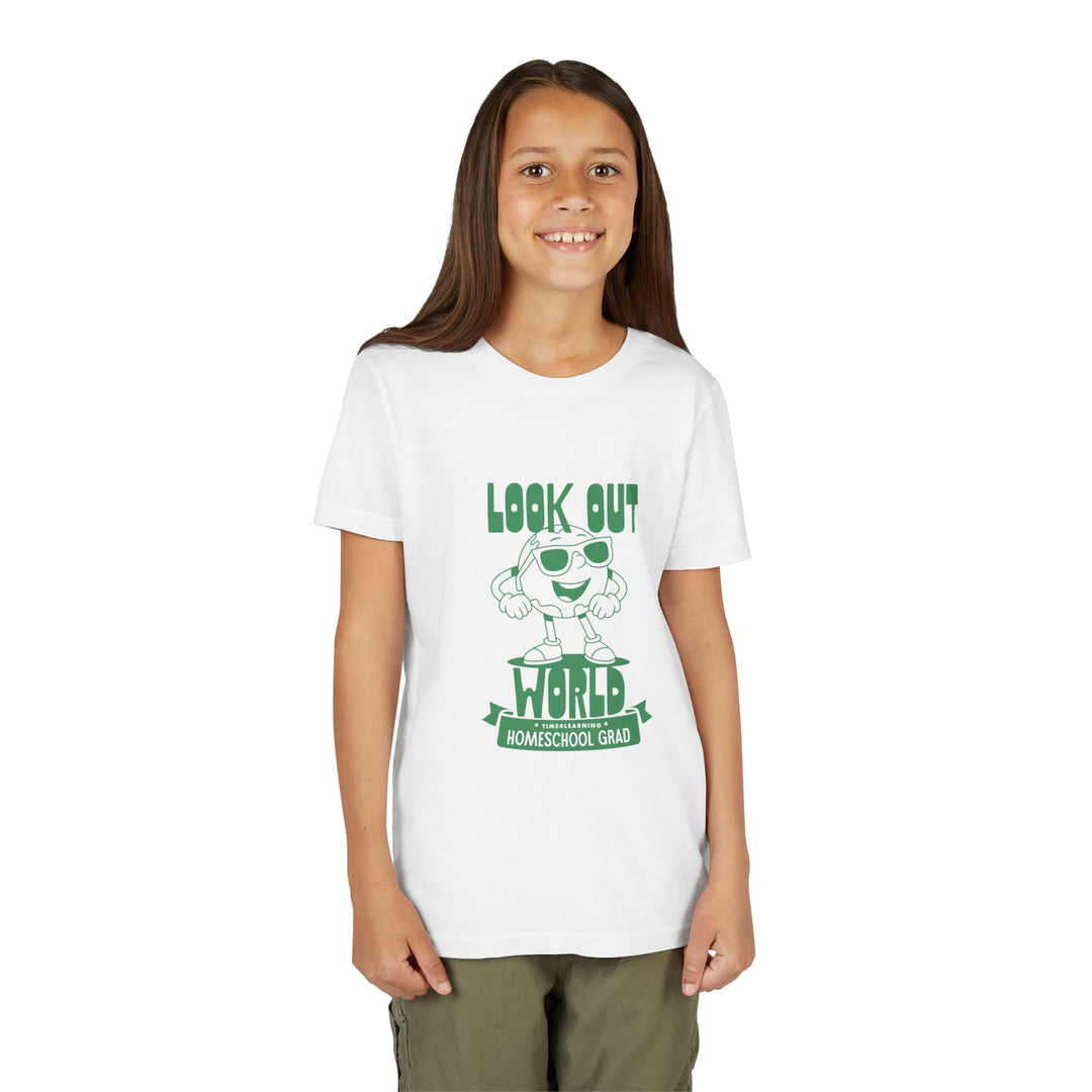 Elementary/Middle School Students: Youth Unisex Milestone Tee | The Graduate - Class of 2026 Commemorative Shirt, Homeschool Achievement Wear