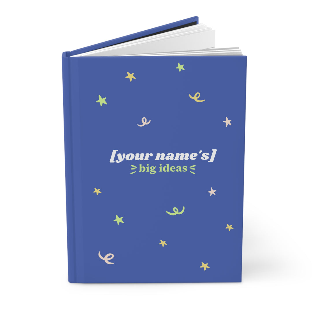 Personalized Hardcover Journal | My Homeschool Story - Back-to-School Custom Notebook, Daily Study Keepsake