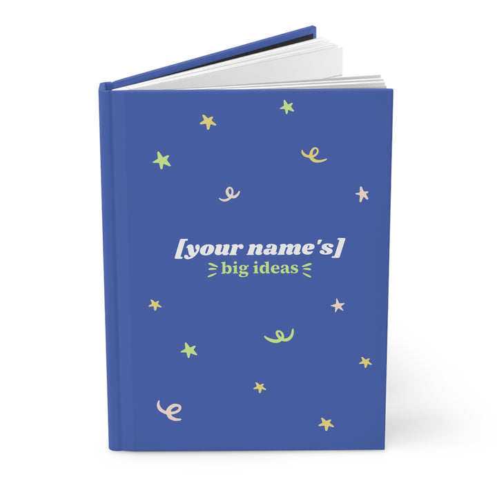 Personalized Hardcover Journal | My Homeschool Story - Back-to-School Custom Notebook, Daily Study Keepsake