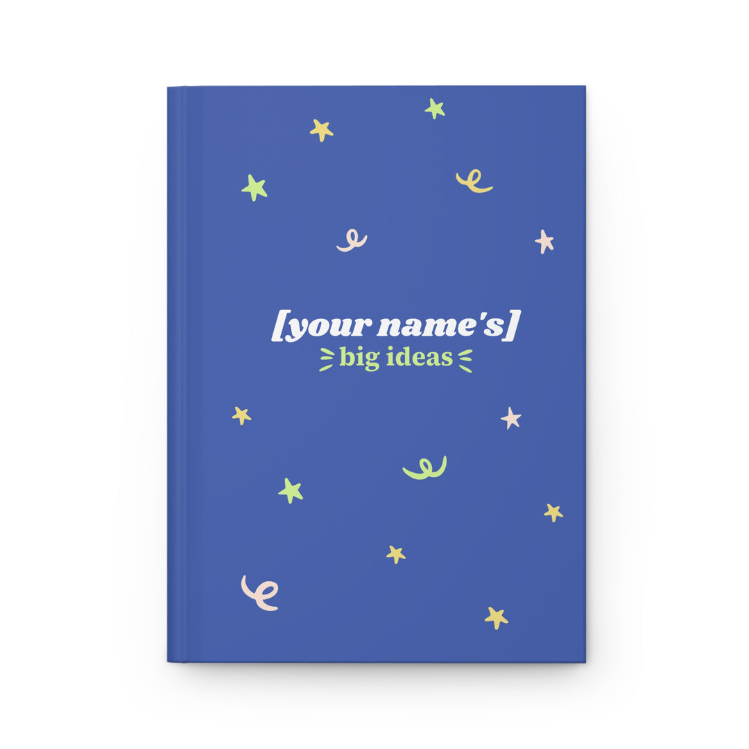 Personalized Hardcover Journal | My Homeschool Story - Back-to-School Custom Notebook, Daily Study Keepsake