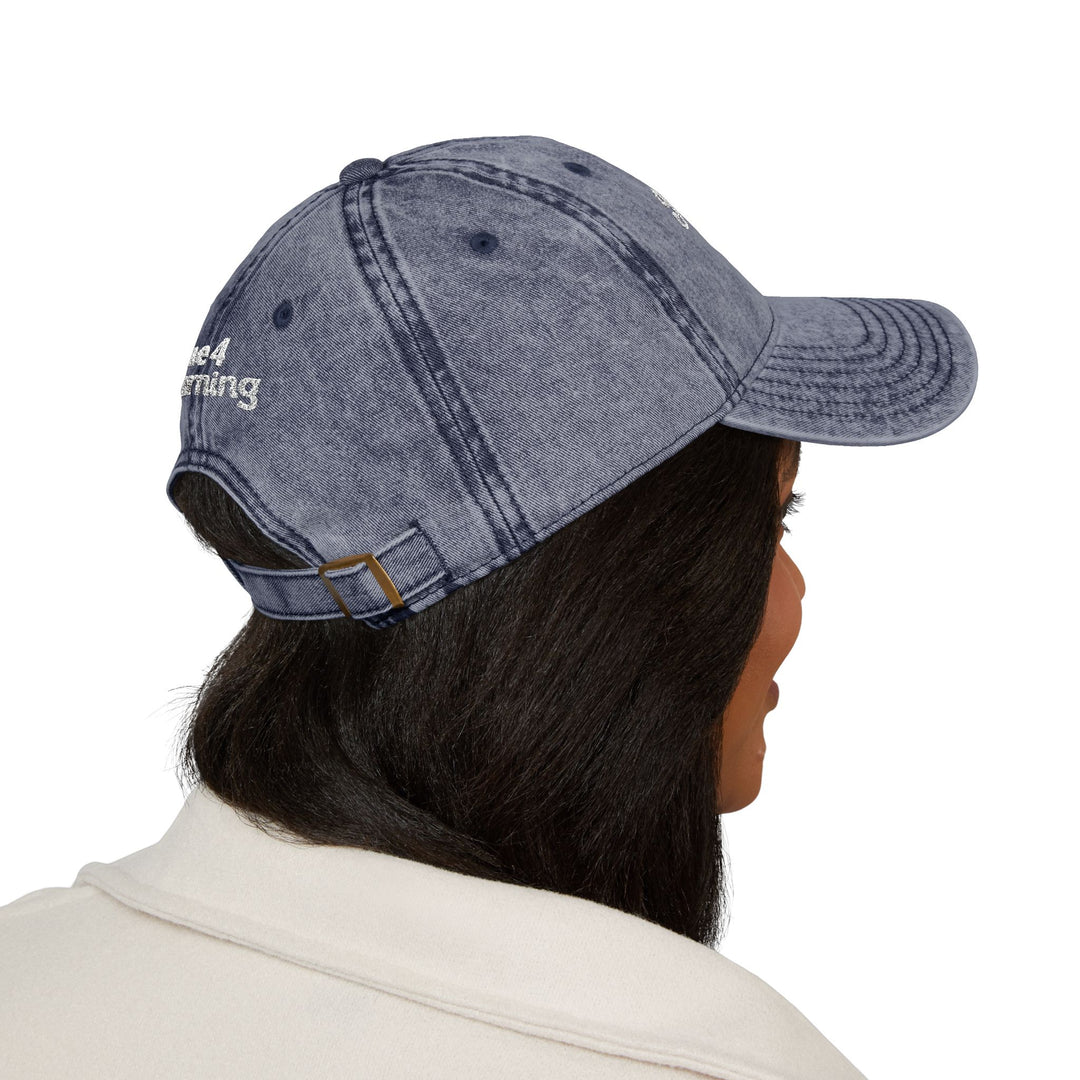 Vintage Embroidered Hat | Homeschool Mom - Casual Hat, Gift for Moms, Everyday Homeschool Wear