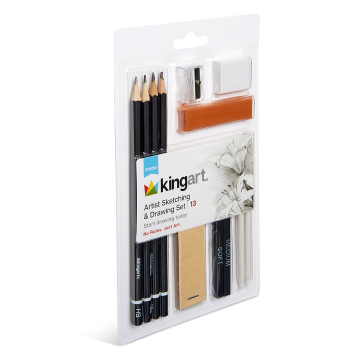 Sketching & Drawing Set, 13 pc