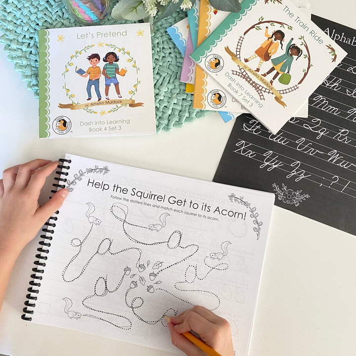 Cursive Book 1: Elementary Foundational Cursive Instruction Workbook
