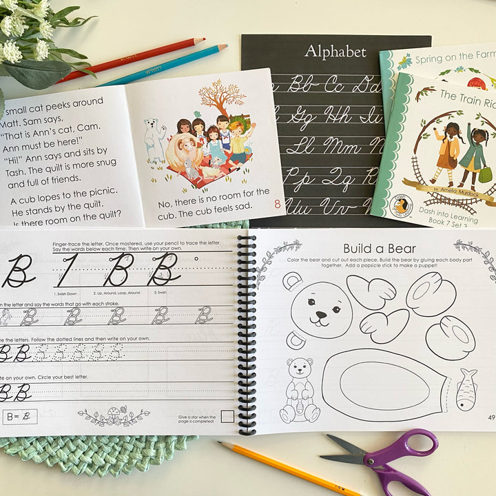 Cursive Book 2: Elementary Intermediate Cursive Joining & Fluency Workbook
