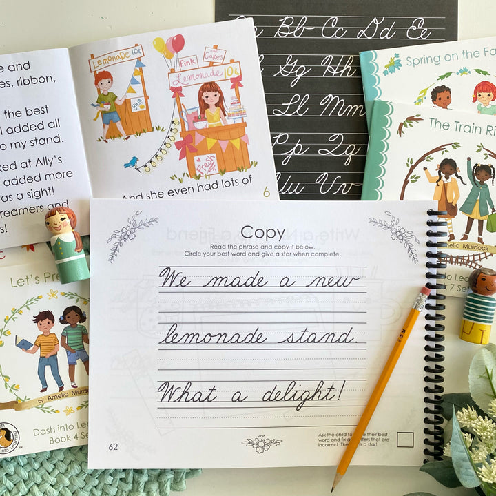 Cursive Book 2: Elementary Intermediate Cursive Joining & Fluency Workbook