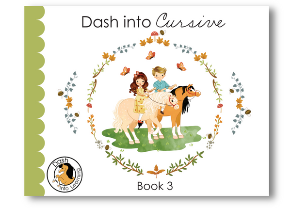Cursive Book 3: Elementary Advanced Cursive Writing & Passage Practice Workbook