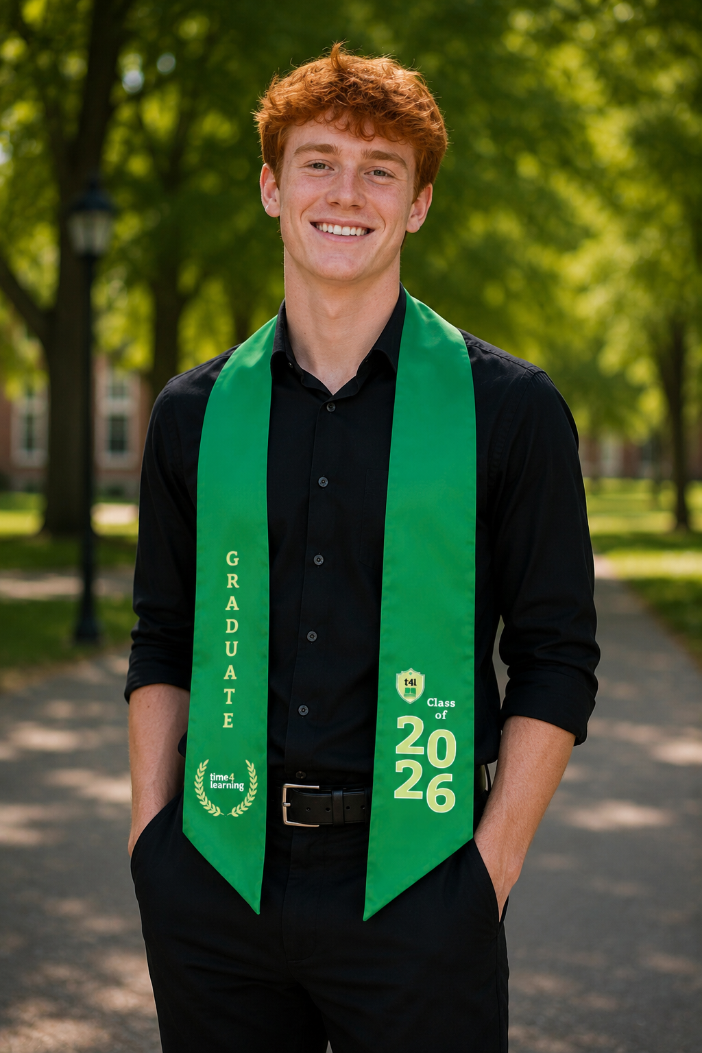 Official Graduation Stole | Class of 2026 - Commemorative Milestone Accessory, Student Ceremony Wear