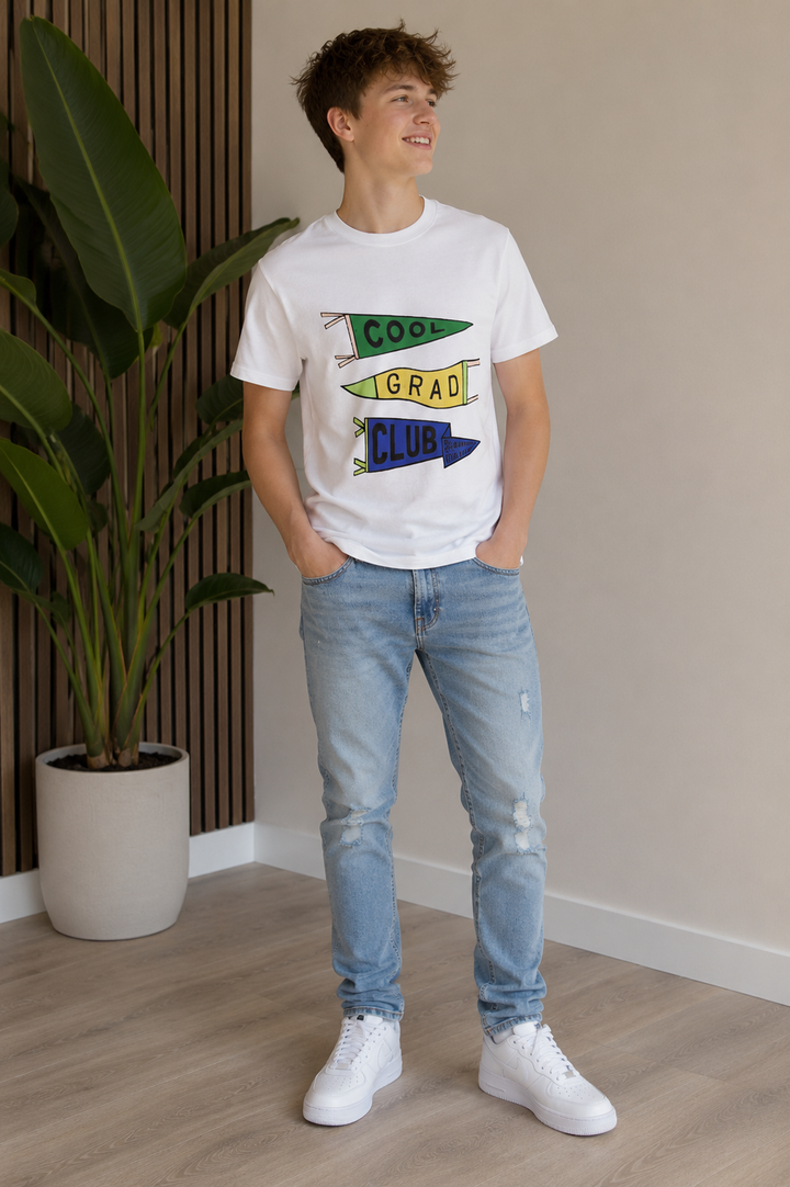 Middle School/High School Students: Adult Unisex Milestone Tee | The Graduate - Class of 2026 Commemorative Shirt, Student Celebration Gear
