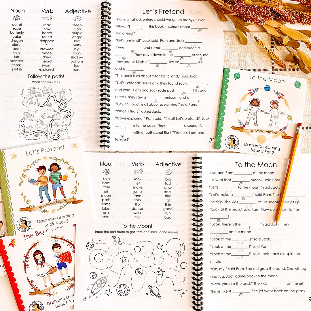 Grammar Activity Book: Dash It All – First Grade Early Grammar Concepts Workbook