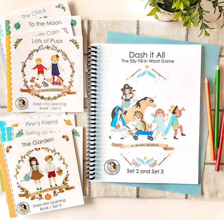 Grammar Activity Book: Dash It All – First Grade Early Grammar Concepts Workbook