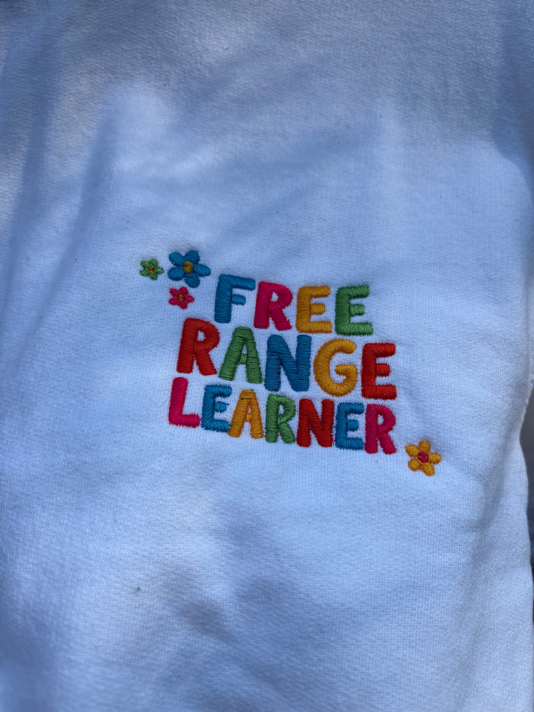 Youth Unisex Embroidered Crewneck | The Homeschooler - Back-to-School Custom Sweatshirt, Premium Student Apparel