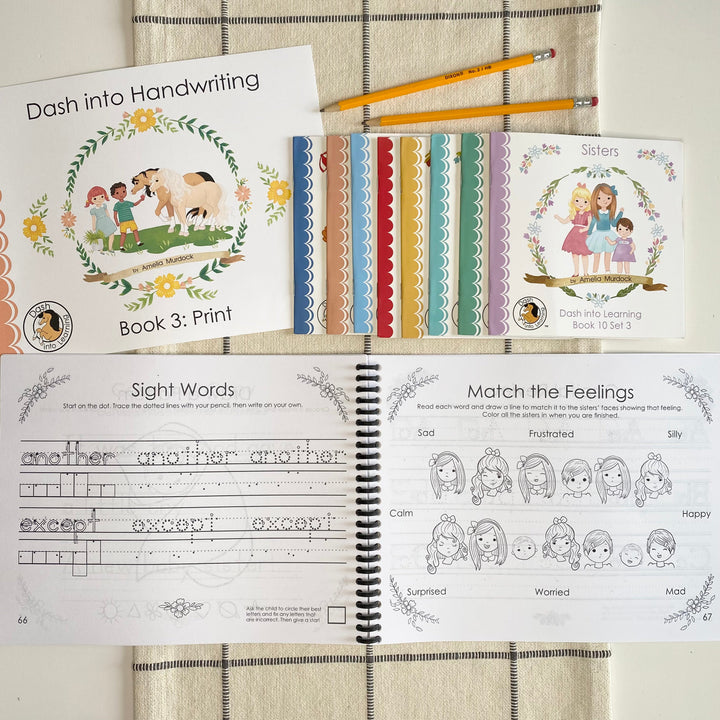 Handwriting Book 3: Second Grade Advanced Print Handwriting Practice Workbook