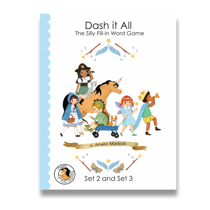 Grammar Activity Book: Dash It All – First Grade Early Grammar Concepts Workbook