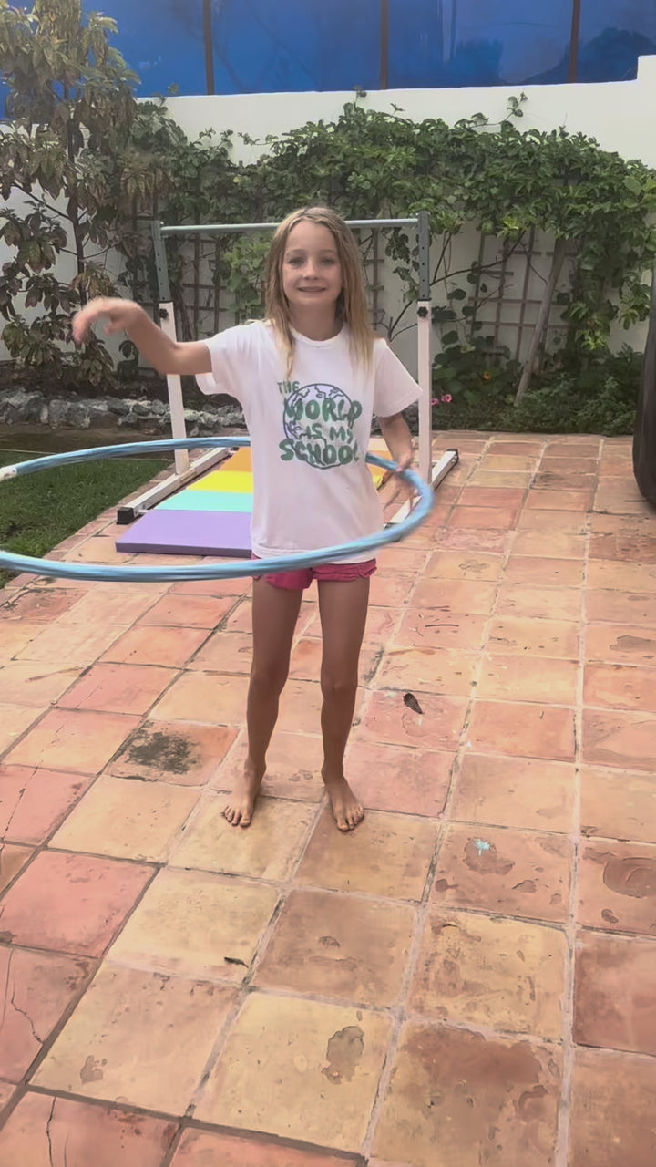 World Schooling Kids Tee, Educational Shirt, Kid's Learning T-Shirt, Great for Homeschooling, Global Education Shirt, Fun Tee for Kids